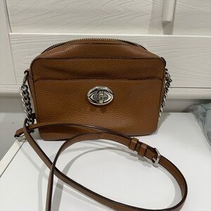 2000s leather Coach crossbody purse